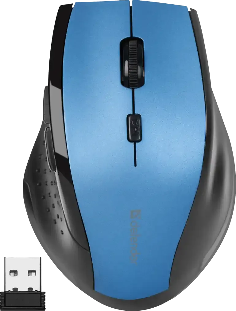Bežični miš Defender Accura MM-365 6D plavi Glavna slika