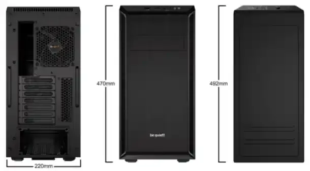 Kućište Be Quiet  Pure Base 600 Black BG021 Slika 2