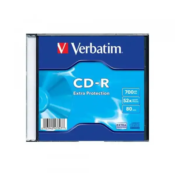 CD-R Verbatim 52x kutija slim 1/1 Glavna slika
