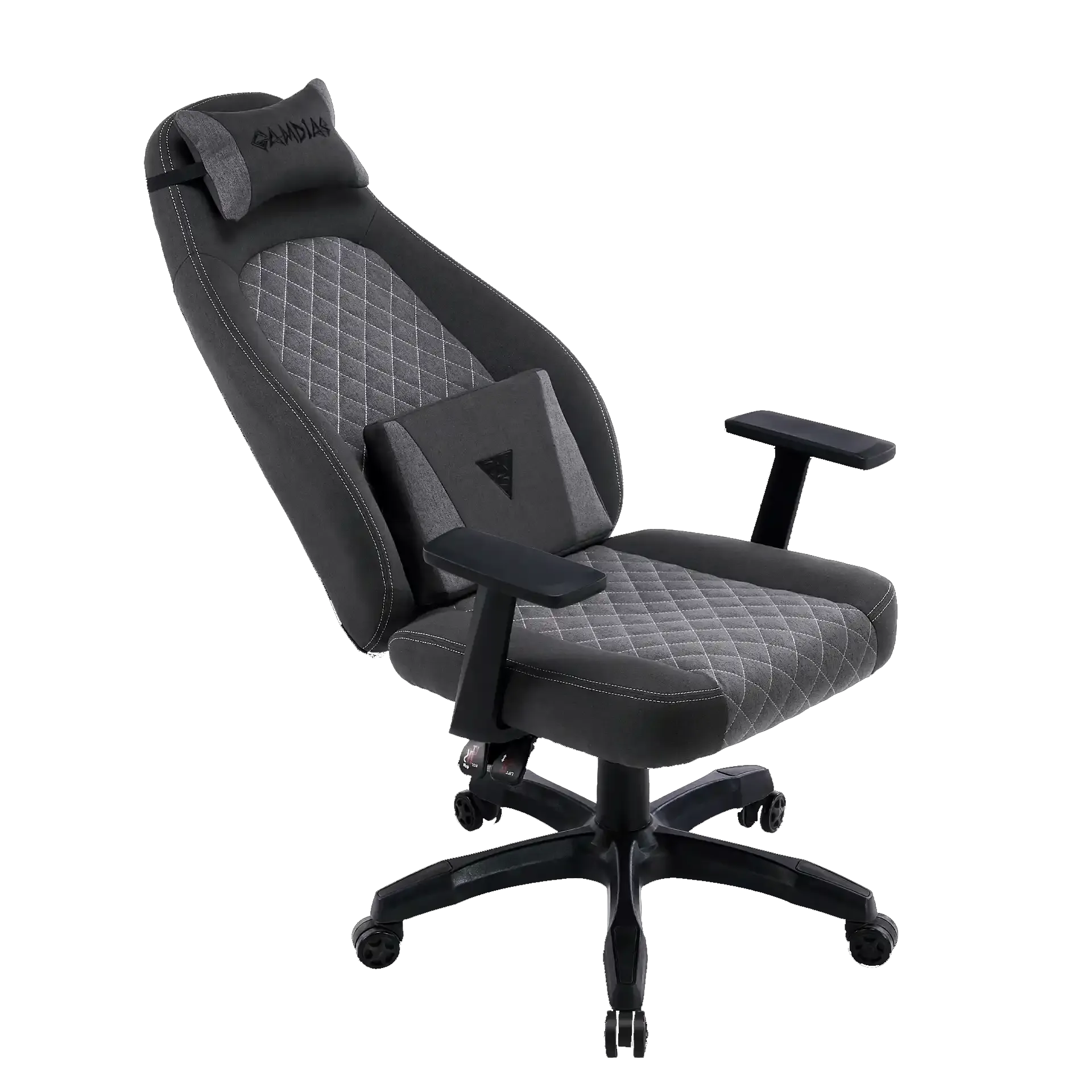 Gaming stolica Gamdias Zelus E4 Weave sivo/crna Slika 3