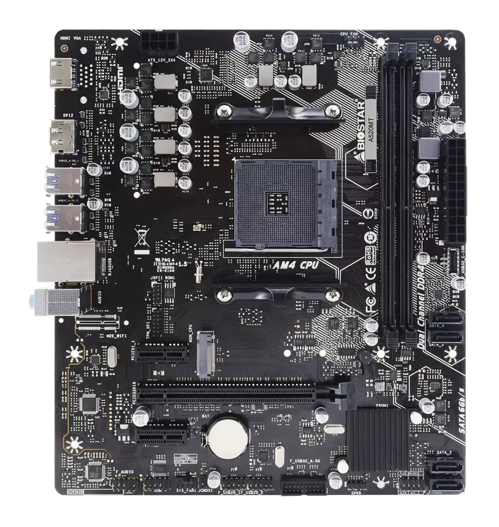 Matična ploča AM4 Biostar A520MT DP/HDMI/M.2 Slika 2