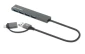 USB-C/USB-A HUB 4port Manhattan 181006 4xUSB-A 3.2/5Gbps/Crni Glavna slika