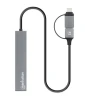 USB-C/USB-A HUB 4port Manhattan 181006 4xUSB-A 3.2/5Gbps/Crni Slika 4
