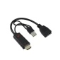 Adapter konverter HDMI M. na Displayport M.F. Kettz H2DP-023 0.23CM 4K60Hz Glavna slika