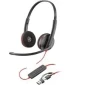 Slušalice žične HP Poly 3225 USB-C+3.5mm Plug+USB-C/A crne 8X229AA Glavna slika