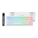 Gaming tastatura MCHOSE Ace 68 Hall Effect Magnetic Switch white topographic Glavna slika
