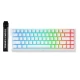 Gaming tastatura MCHOSE Ace 68 Hall Effect Magnetic Switch white topographic Slika 2