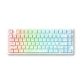 Gaming tastatura MCHOSE Jet 75 Hall Effect Magnetic Switch white topographic Glavna slika