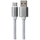 Kabl Velteh USB 2.0 na Tip C 1m/srebrni Glavna slika