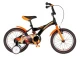 Dečija bicikla Visitor truck 16/V-brake kontra/pomoćni točkići/narandžasta-crna Slika 3