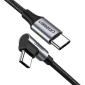 Kabl Ugreen US255 USB-C 2.0 na USB tip C 3A 1m 90 stepeni Glavna slika