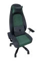 Gaming stolica Gamdias Zelus E4 Weave sivo/zelena Slika 2