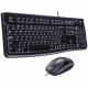 Tastatura + miš Logitech Deluxe MK120 US crna Slika 2